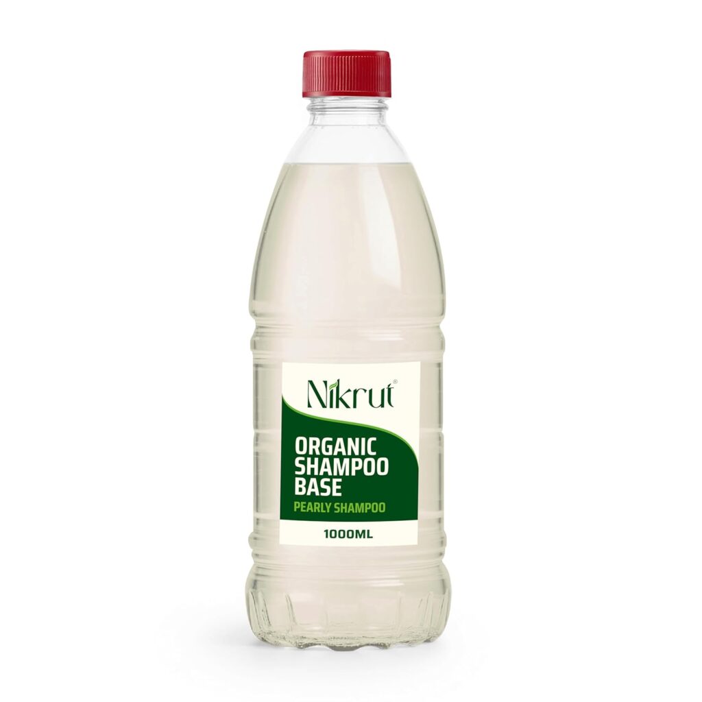 Nikrut Pure Natural & Organic Pearly Shampoo Base (1000 ML) (Milky Colour)