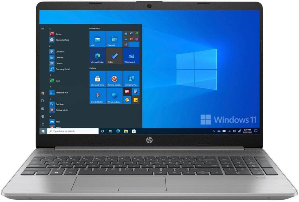 HP Laptop 250 G9 (2024), Intel Core i7 12th Gen 1255U - (16GB/512GB SSD/Intel Iris Xe Graphics/Windows 11) Thin and Light Business Laptop/15.6" (39.62cm) FHD/Silver/1.57 kg/MS Office 2021