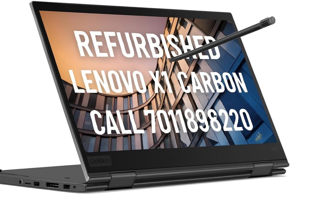 Certified ThinkPad X1 Carbon 14" Touchscreen 2-in-1 Laptop Computer Notebook – Core i7-10510U 10th Gen, 16GB RAM, 1TB SSD, Win 11 Pro, 360° Flip, Stylus Pen Included