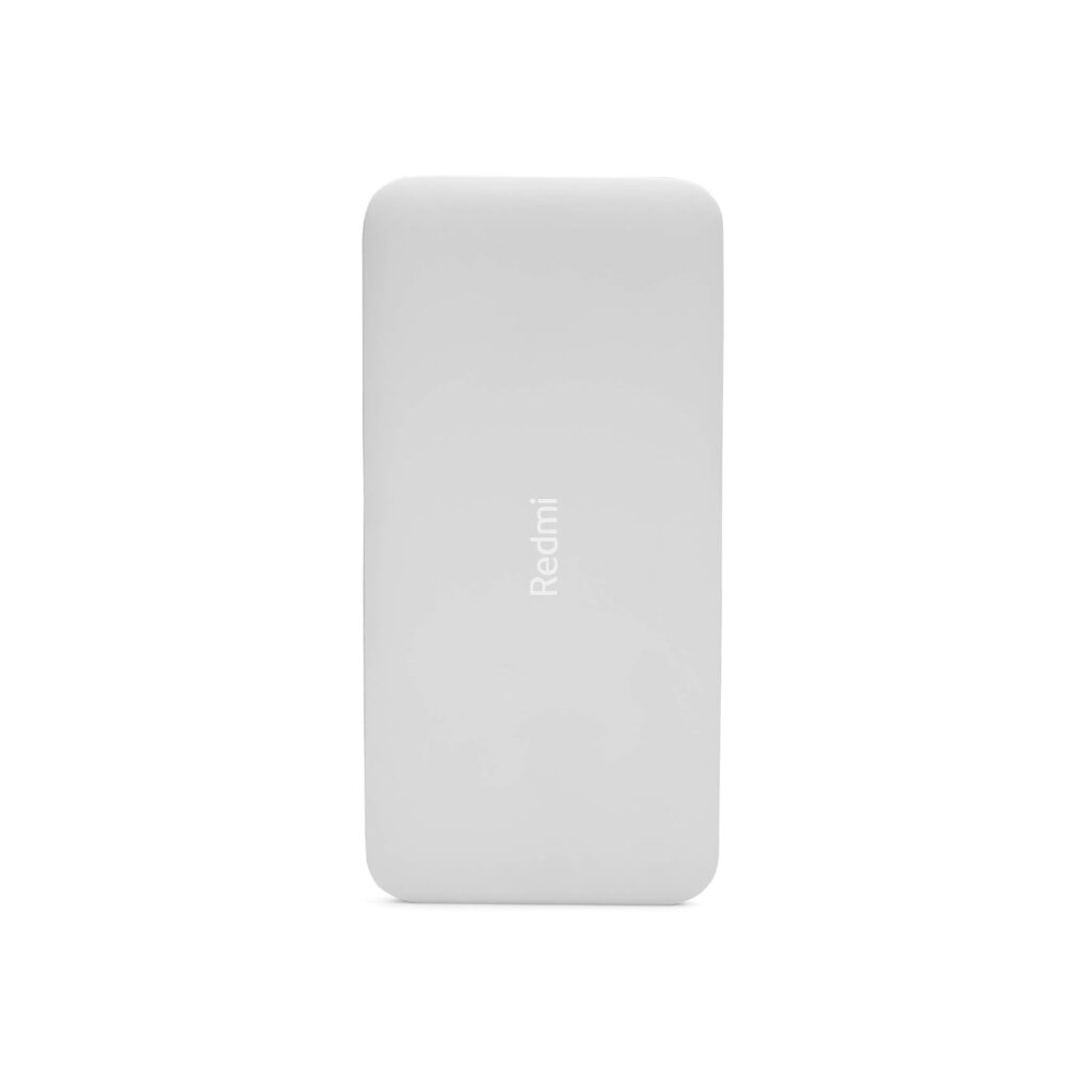 Redmi 10000mAh Lithium Polymer Power Bank with 10 Watt Fast Charging, (White)