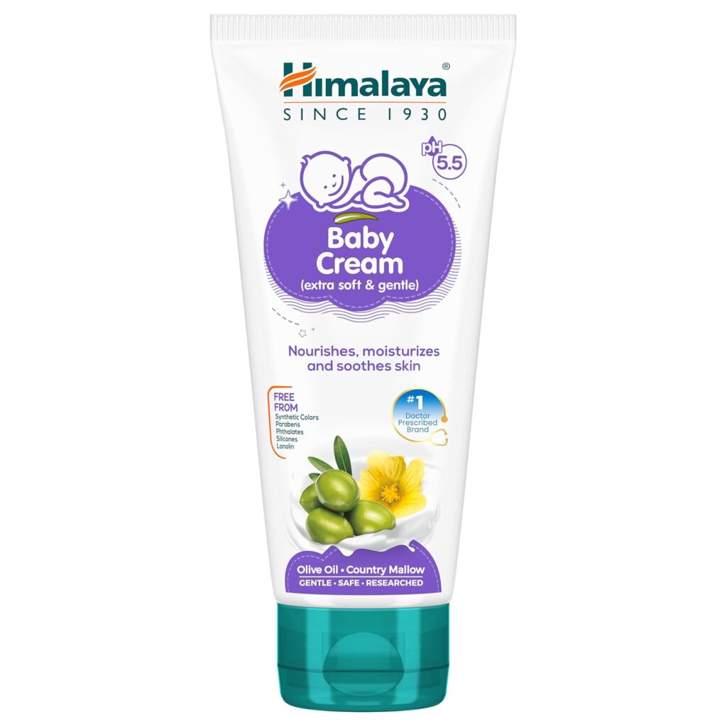 Himalaya Baby Cream, Face Moisturizer & Day Cream, For Dry Skin 200ml