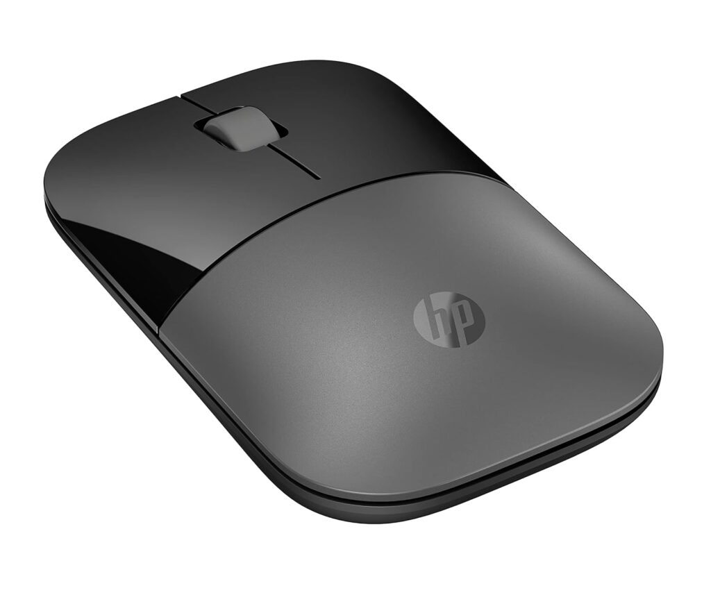 (Refurbished) HP Z3700 Dual Black Mouse/2.4 GHz Wireless connection/1600 dpi/3 Buttons/Silent clicks; Multi-Device; Cross Operating Systems