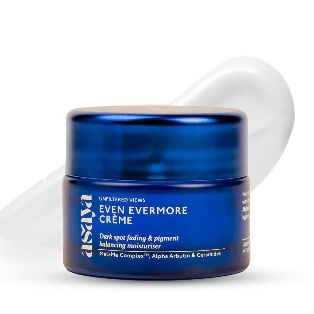 Asaya Ceramides Moisturizer with Alpha Arbutin | Dark Spots & Acne Marks Removal Cream | MelaMe™ Complex for Hyperpigmentation & Even Skin Tone | Barrier Repair & Deep Hydration | Lightweight, Non-Greasy & Fast Absorbing | For Face & Neck | Oily, Dry & Combination Skin | Men & Women | 50g