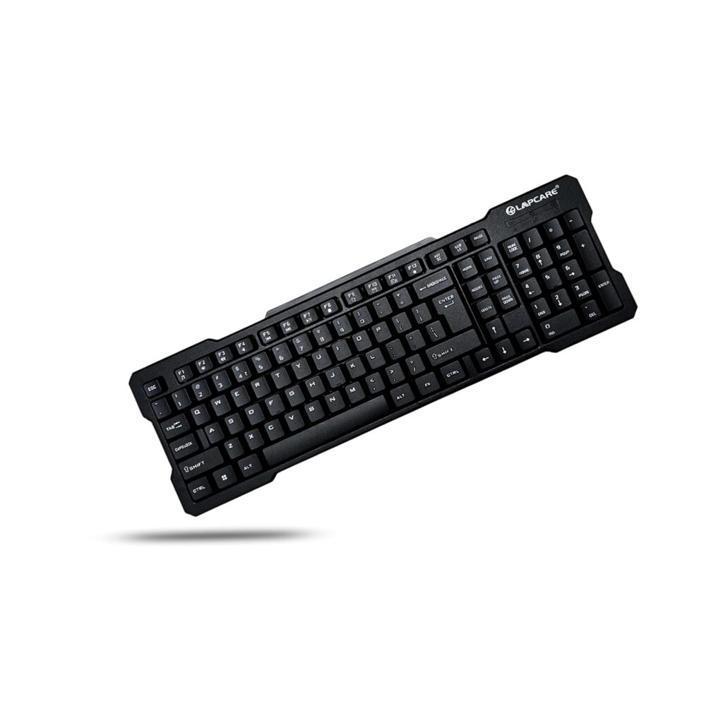 Magma 3 Black Wired USB Keyboard LKB-399 Comes with 103 Keys Including 12 Dedicated Multimedia Function Keys & with Rupee Key