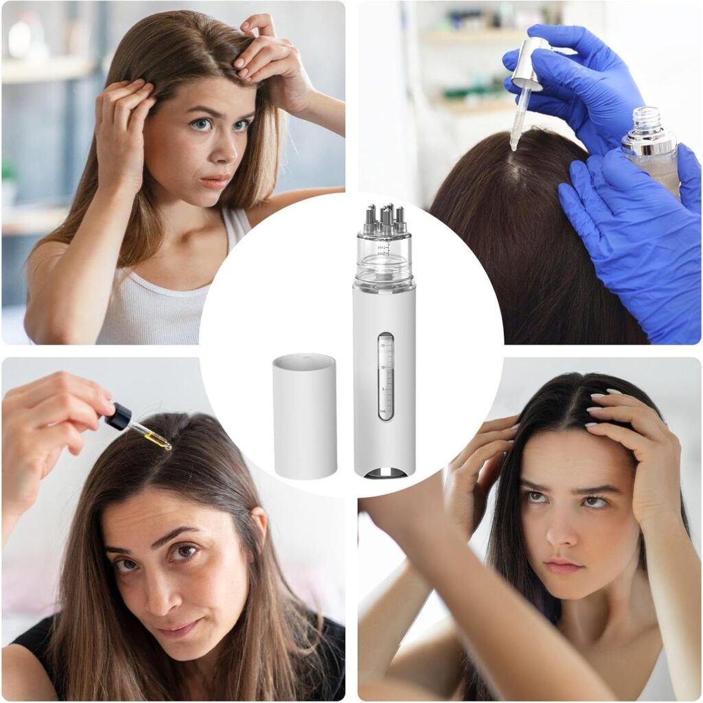 Crobat Scalp Applicator Liquid Comb Portable Mini Massage Comb Liquid Guide Messager Anti Hair Loss Scalp Care Scalp Applicator