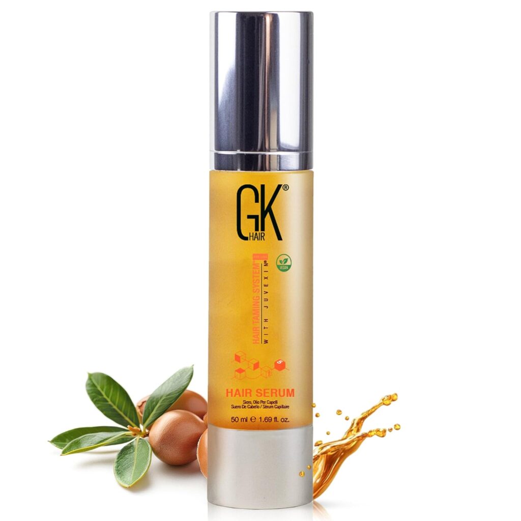 GK Hair Global Keratin Argan Oil Serum 50ml For Women And Men For Dry Dull Frizzy And Unmanageable Hair