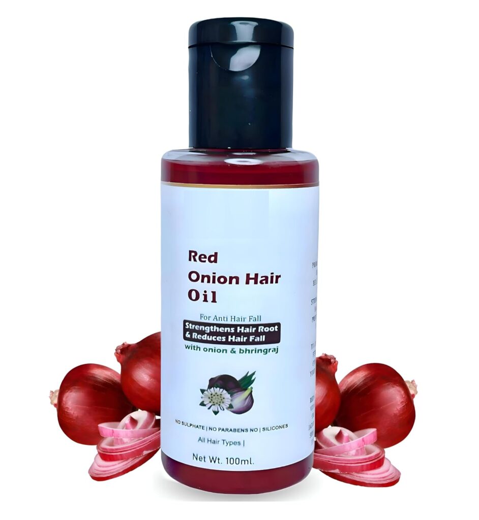 Glamezone Red Onion Hair Oil for Hair Growth and Hair Fall Control Hair Oil (100 ml)