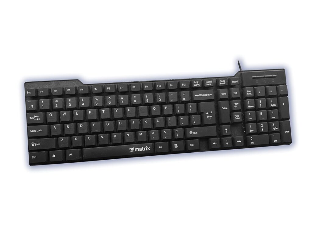 MATRIX KM-200 Wired USB Keyboard