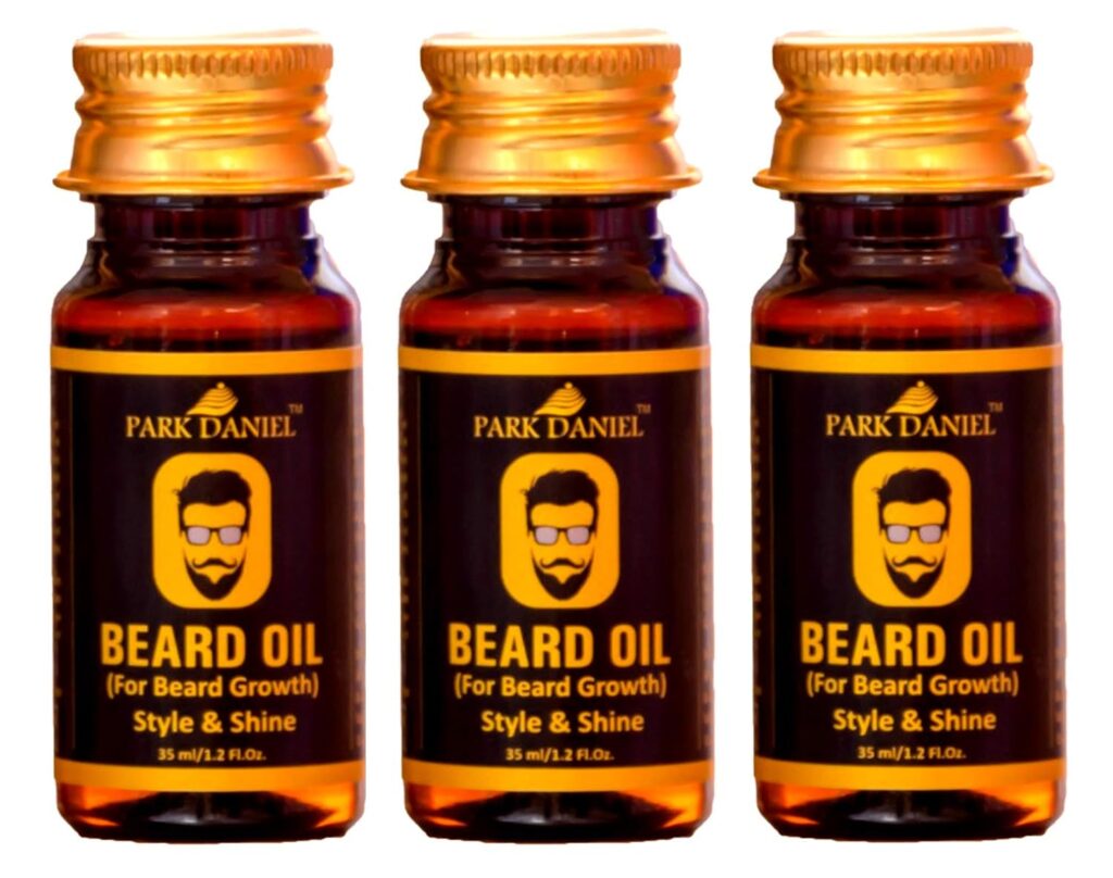 Park Daniel Premium Beard Oil combo pack of 3 No.35 ml Bottles(105 ml)