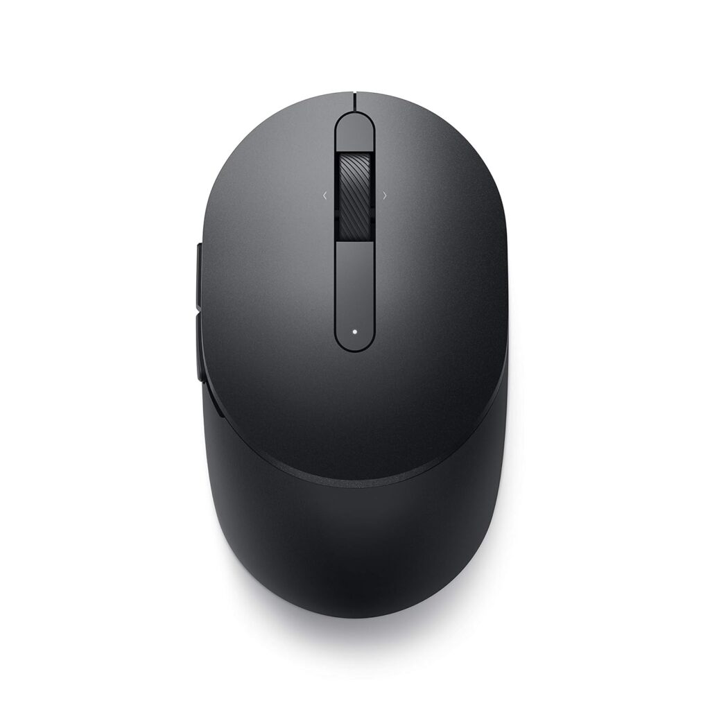 Dell MS5120W-Black Pro Wireless Dual Connectivity Mouse (Bluetooth 5.0/Wireless 2.4G) with Programmable Button and 3Y Advance Exchange Warranty