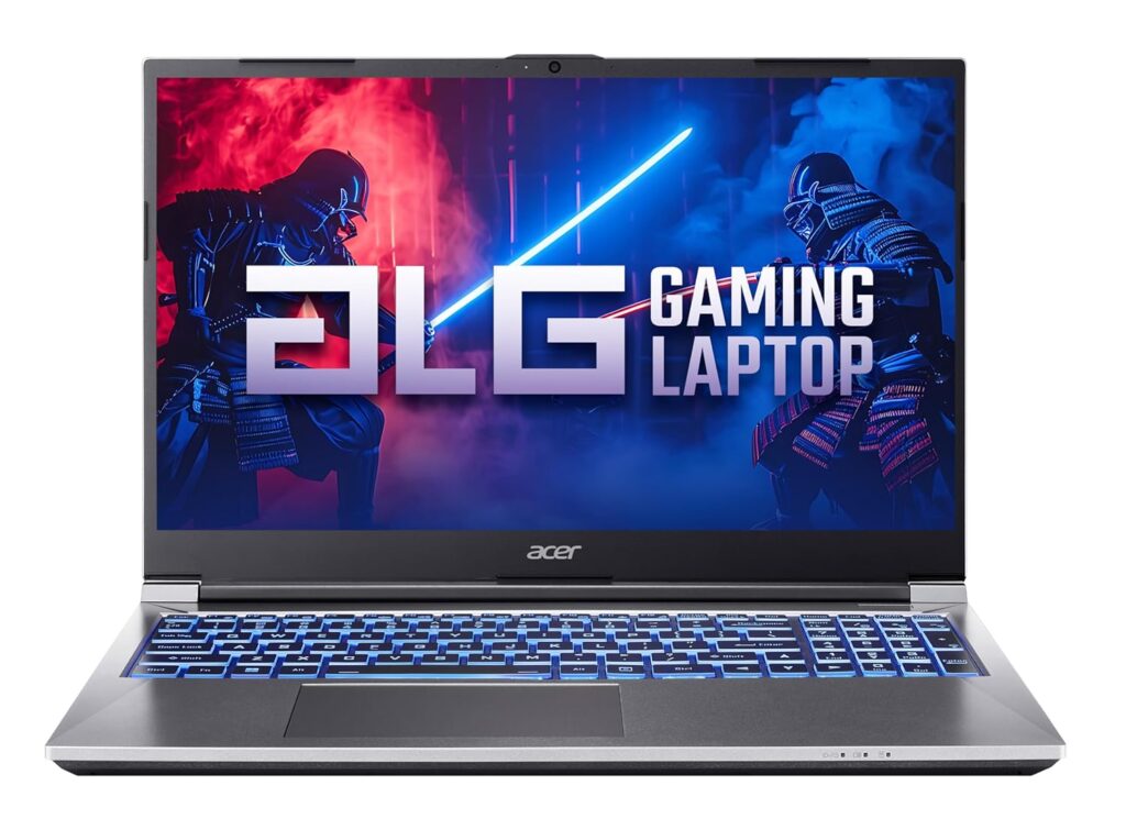Acer ALG, Intel Core i7-13th Gen 13620H Processor, NVIDIA GeForce RTX 3050-6GB(16GB/512GB) FHD, 39.62cm(15.6"), 144Hz, Windows 11 Home, Steel Gray, 1.99KG, AL15G-53, Premium Metal Body,Gaming Laptop