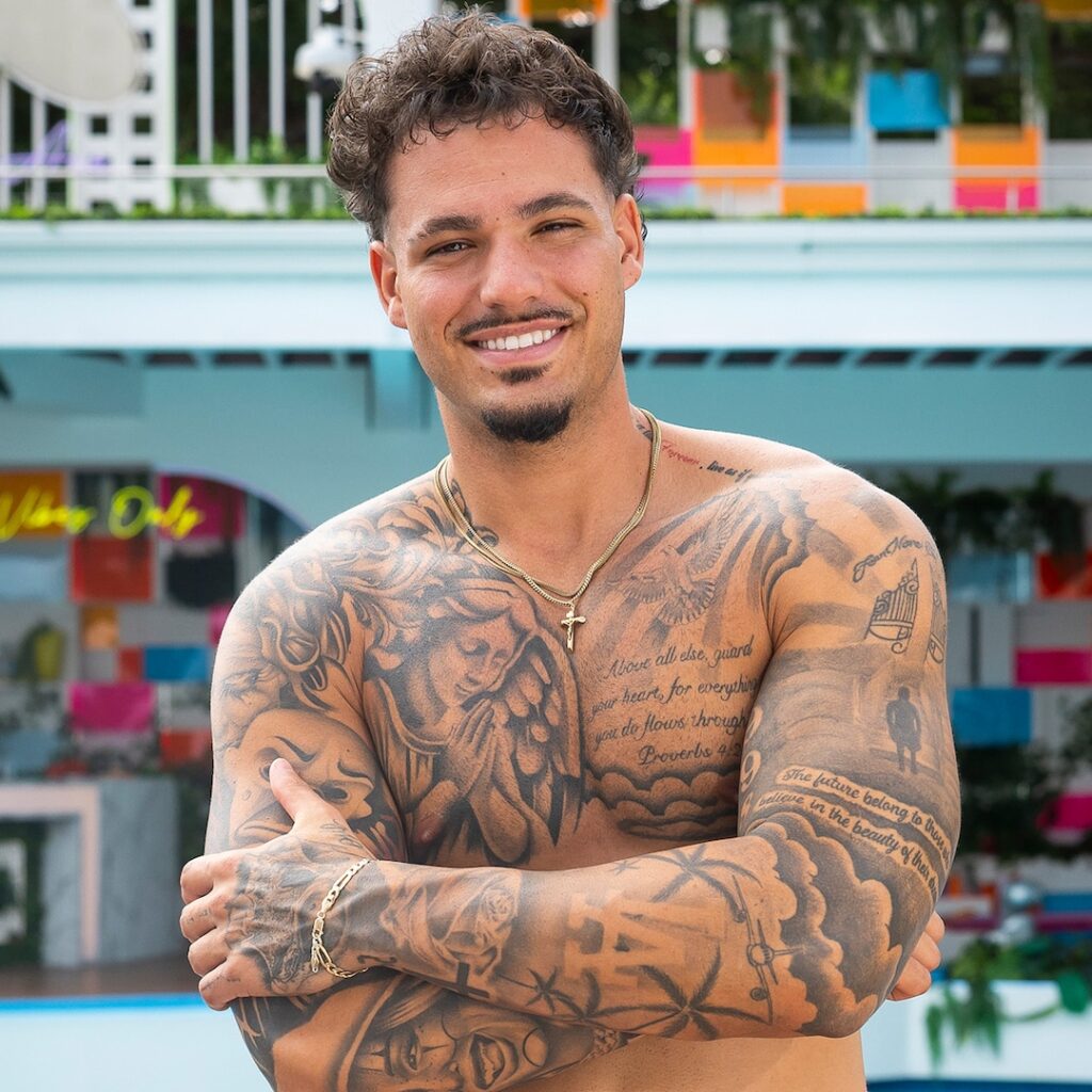 Love Island USA's Pepe Garcia-Gonzalez Makes Runway Debut