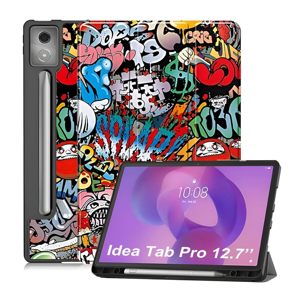 ProElite Cover for Lenovo Idea Tab Pro 12.7 inch 2025 case Cover, Soft Flexible Flip Case Cover for Lenovo Idea Tab Pro 12.7 inch 2025 [Recoil Series] - Hippy