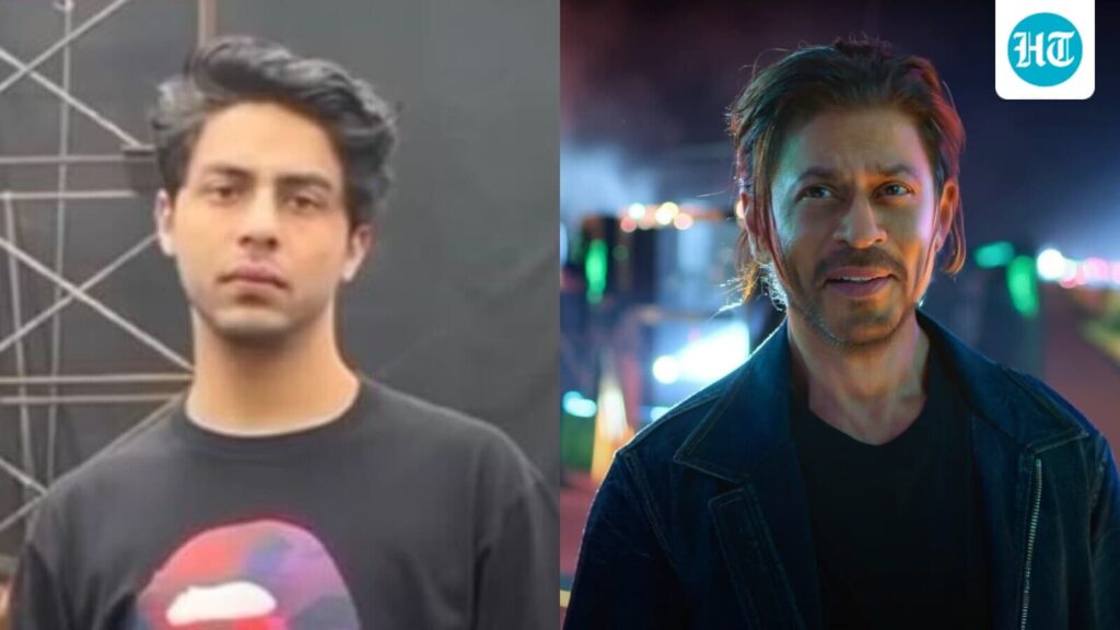 Aryan Khan imitates Shah Rukh Khan's walk, shows his goofy side in BTS video from The Ba***ds of Bollywood set. Watch