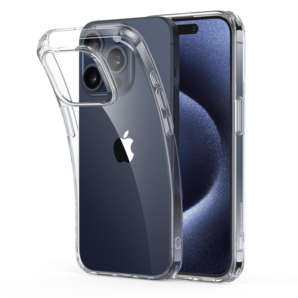 Back Cover for iPhone 14 Pro Max (Transparent, Flexible)