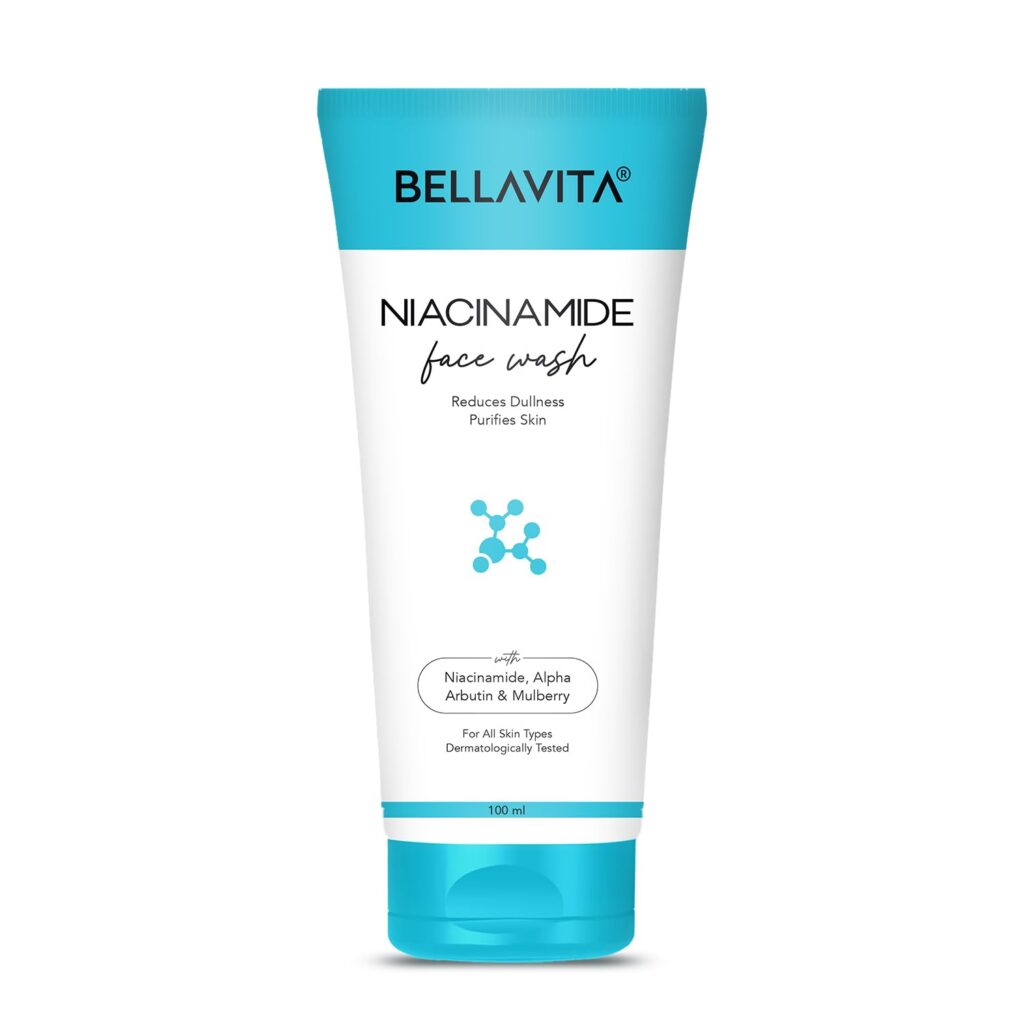 Bella Vita Organic Beyond Bright Face Wash | Niacinamide, Alpha Arbutin & Mulberry | Treats Pigmentation | Repairs Skin Barrier | Ph Balanced | Non-Irritating | Unisex 100 Ml