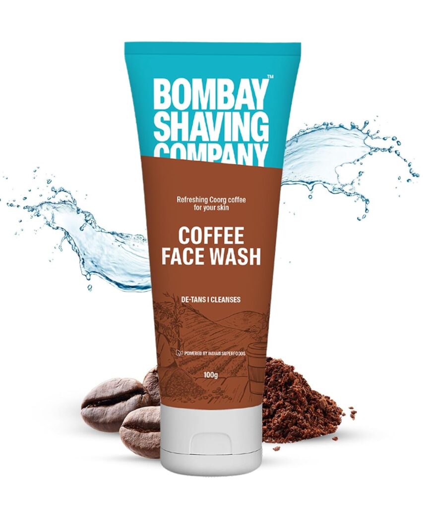 Bombay Shaving Co Coffee Face Wash for Men & Women - Deep-Cleanses, De-Tans & Blackhead Removal | Made in India