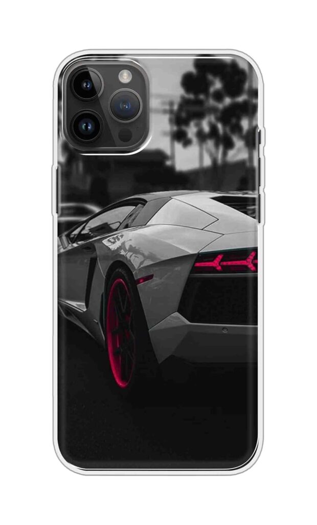 COBERTA Printed Designer Back Cover for Apple iPhone 14 Pro Max Back Cover Case - Sports Car Design D12044