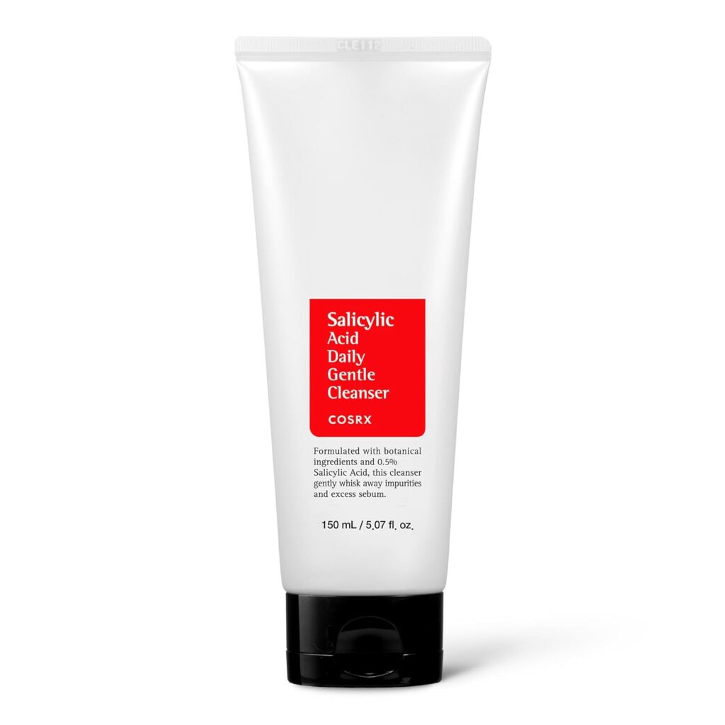 COSRX Salicylic Acid Exfoliating Cleanser 150ml | Gentle Exfoliating Face Wash for Acne-Prone Skin | Removes Dirt & Oil | Korean Skincare, Helps Clear Pores & Smooth Skin Texture