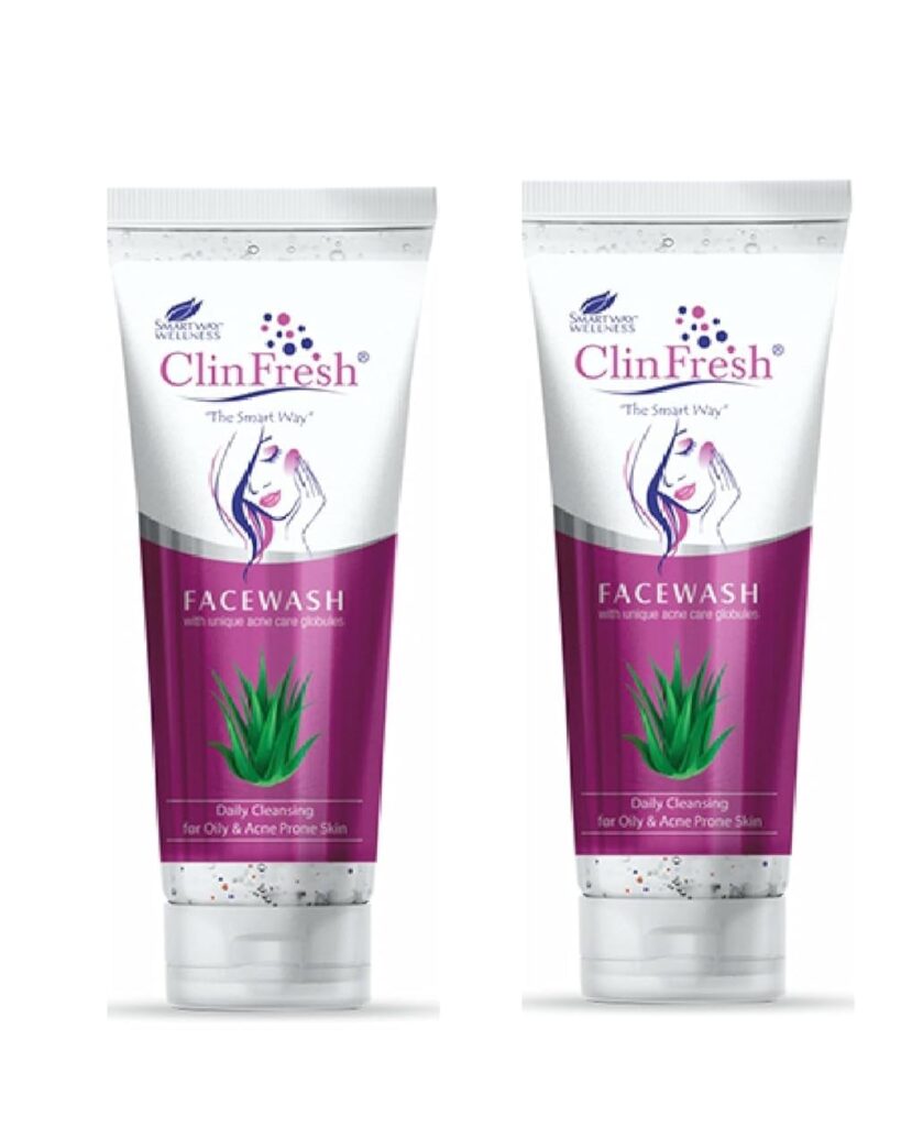 ClinFresh Daily Cleansing Face wash for Oily & Acne Prone Skin 75g (Pack of 2)