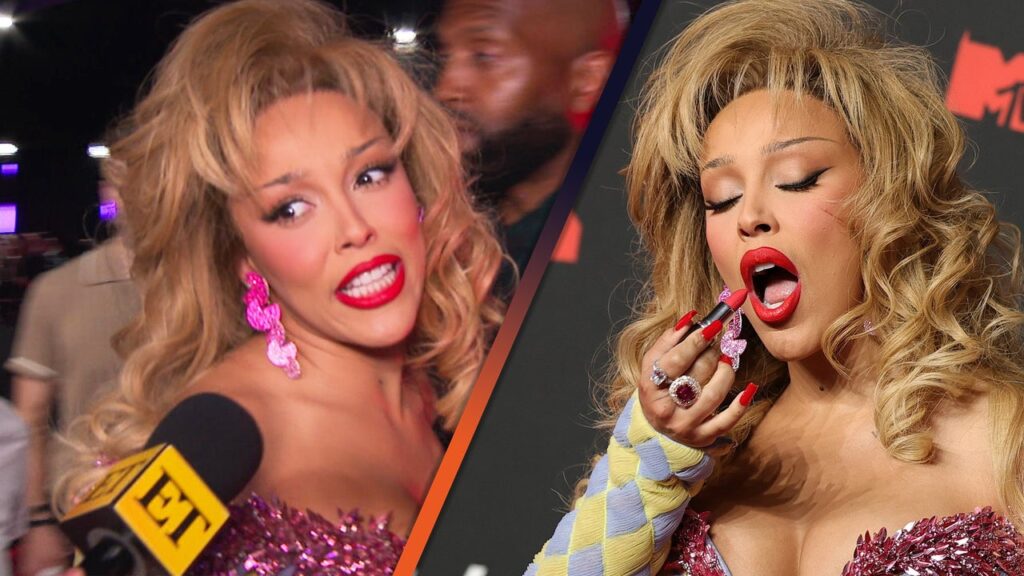 Why Doja Cat Ate Her Lipstick on the Video Music Awards Red Carpet
