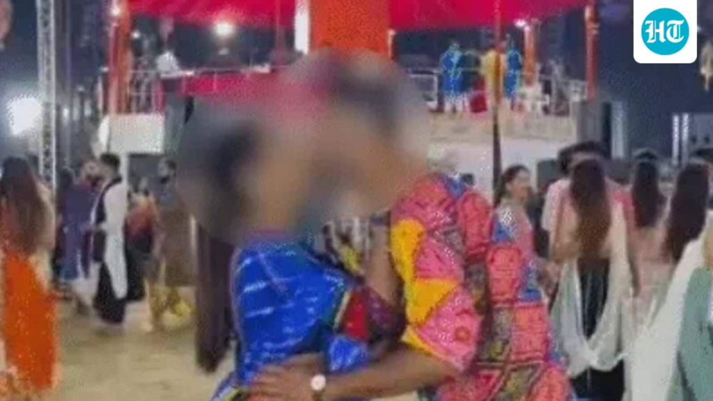 Indian-origin couple apologises for kissing at garba event, leaves country