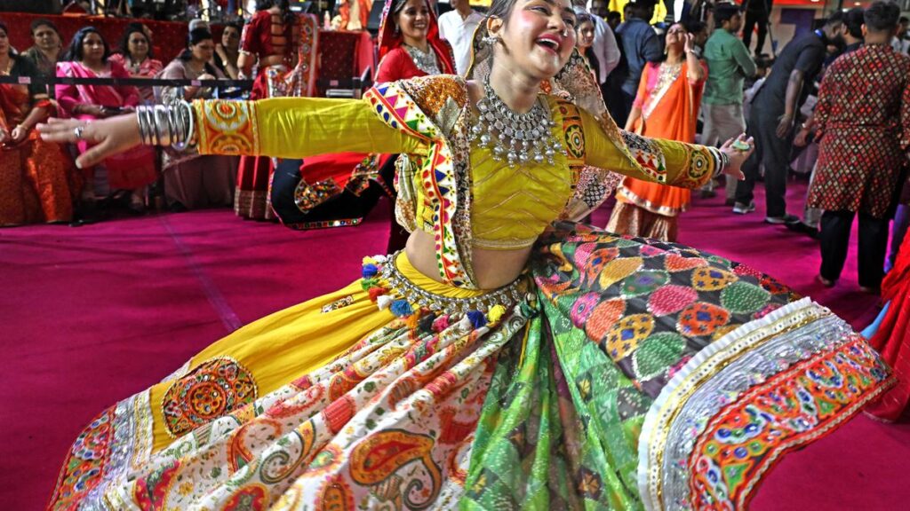 In pictures | Garba revellers rekindle the spark in Navratri festivities