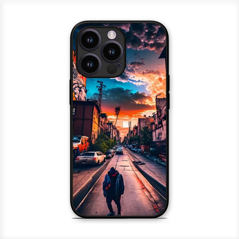 Gifts Export Hub Printed Back Case Compatible with Apple iPhone 14 Pro Max | Slim Back Cover | Designer Matte Finish | Hard Ultra Protective & Shockproof printA-18