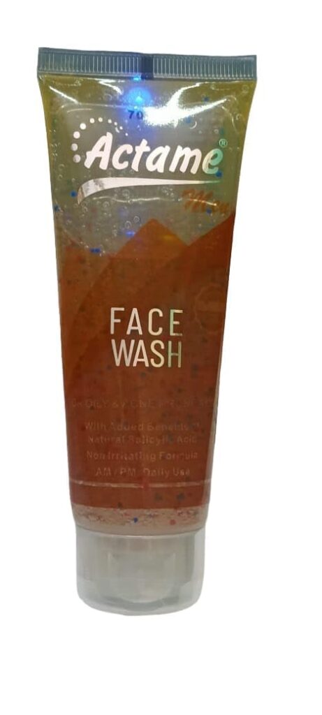 Glowviva Acta-Me Face Wash Gel For Oily & Acne Prone Skin (70g, Pack of 1)