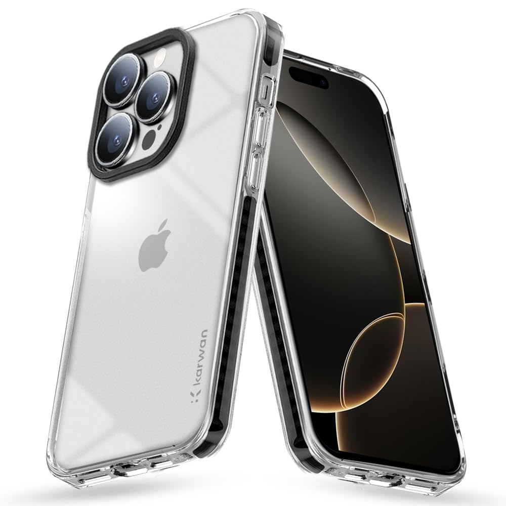 KARWAN® Back Cover|iPhone 14 Pro Max Back Cover |Polycarbonate Material| Full Camera Protection |Perfectly Fit| Case for iPhone 14 Pro Max - Transparent
