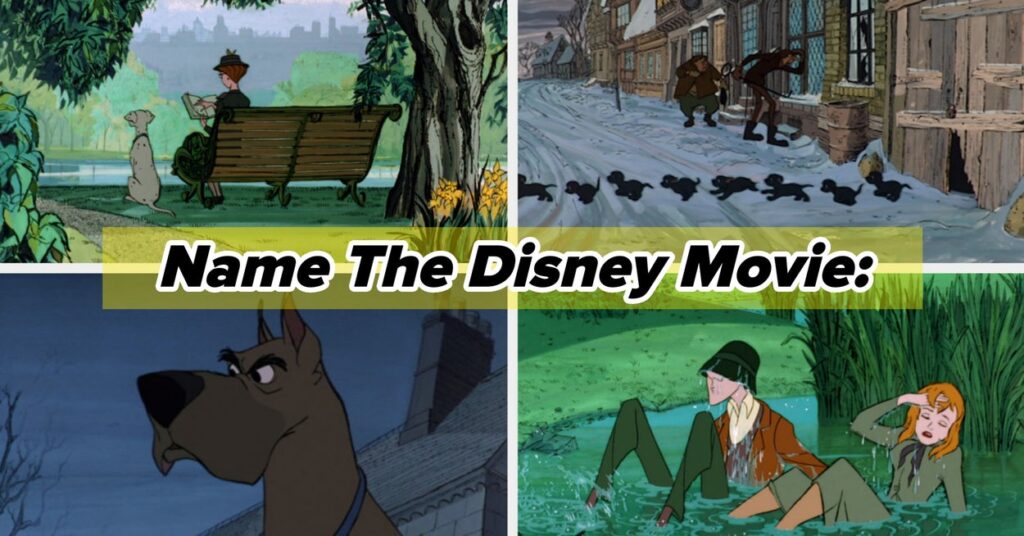 Can You Identify The Disney Movie Based On Four Freeze Frames?