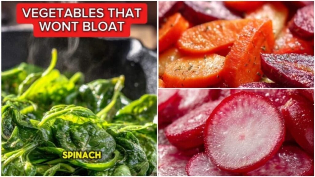 Gastroenterologist shares top 14 vegetables that won't cause bloating or 'give you that gassy feeling': Radish, spinach | Health
