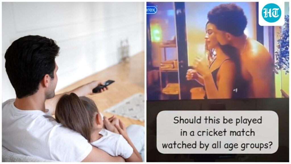 Should this steamy condom ad be played during cricket match watched by families? Internet reacts to parenting coach post