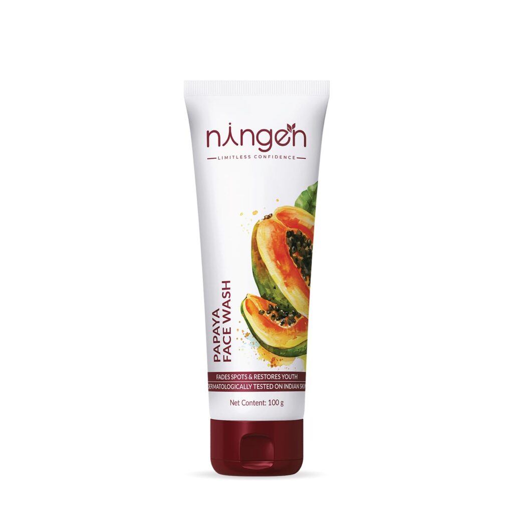 Ningen Face Wash Brightening and Glowing Skin | Removes Pigmentation | Dark Spots, Acne Control and Hydration | with All Skin Types For Women and Men
