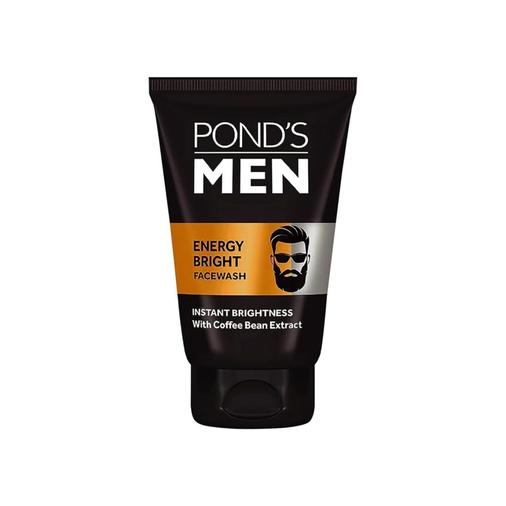 Pond's Men Energy Bright Anti-Dullness Facewash With Coffee Bean, 100 g