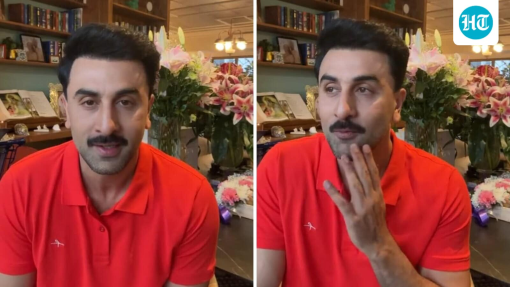 Ranbir Kapoor shows off greys in his beard in rare Instagram live on birthday: 'Just seven years till I hit 50'. Watch