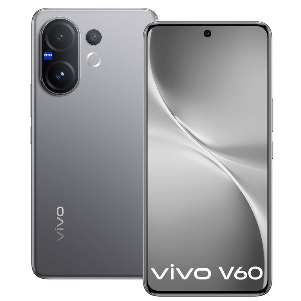 Vivo V60 5G (Mist Gray, 8GB RAM, 128GB Storage) with No Cost EMI/Additional Exchange Offers