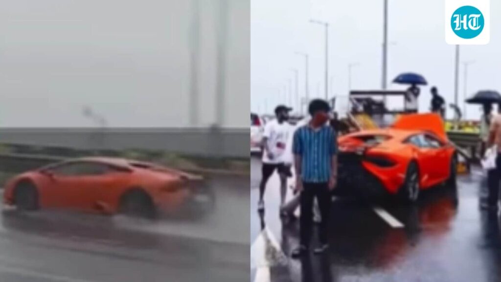 Lamborghini crashes on Mumbai Coastal Road, Gautam Singhania asks: ‘What’s wrong with these cars?’