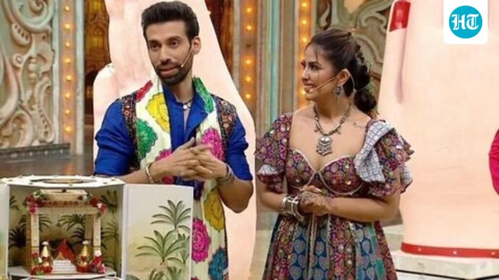 Avika Gor, Milind Chandwani unveil their OTT wedding invite on Pati Patni Aur Panga, seek blessings from Radhe Maa