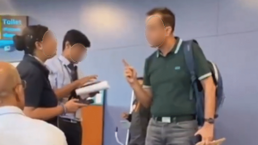 Viral video shows argument between IndiGo crew and passenger at Bengaluru airport