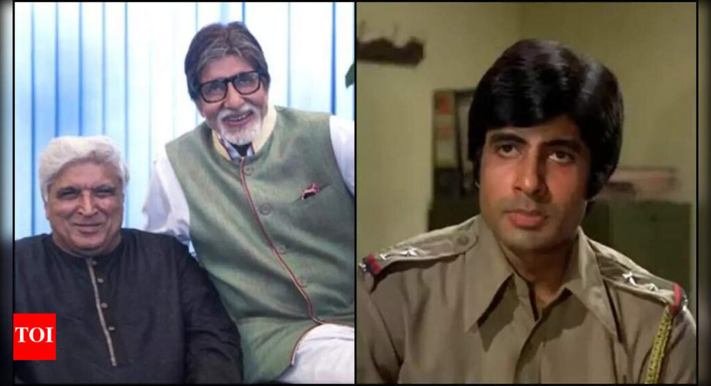 Amitabh Bachchan recreates 'Zanjeer' scene for Javed Akhtar, 'Jab tak baithne ko naa kaha jaaye...' |