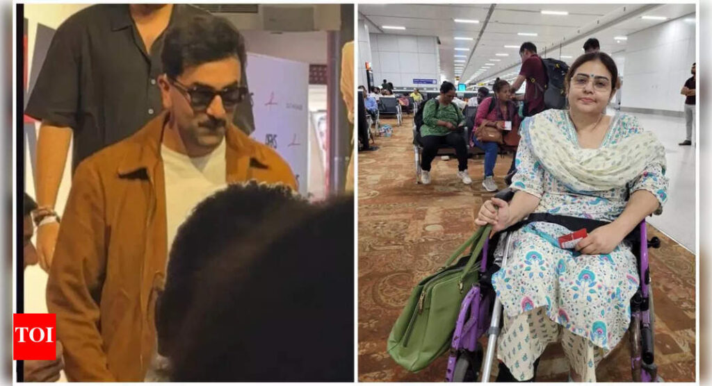Ranbir Kapoor wins hearts again with kind gesture towards wheelchair-bound woman at Delhi airport |