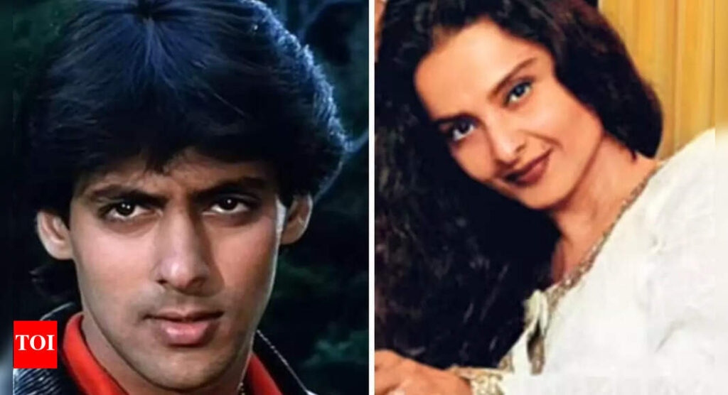 Rekha helped Salman Khan with his line: ‘Biwi Ho Toh Aisi’ director says, ‘He didn’t know much’ |