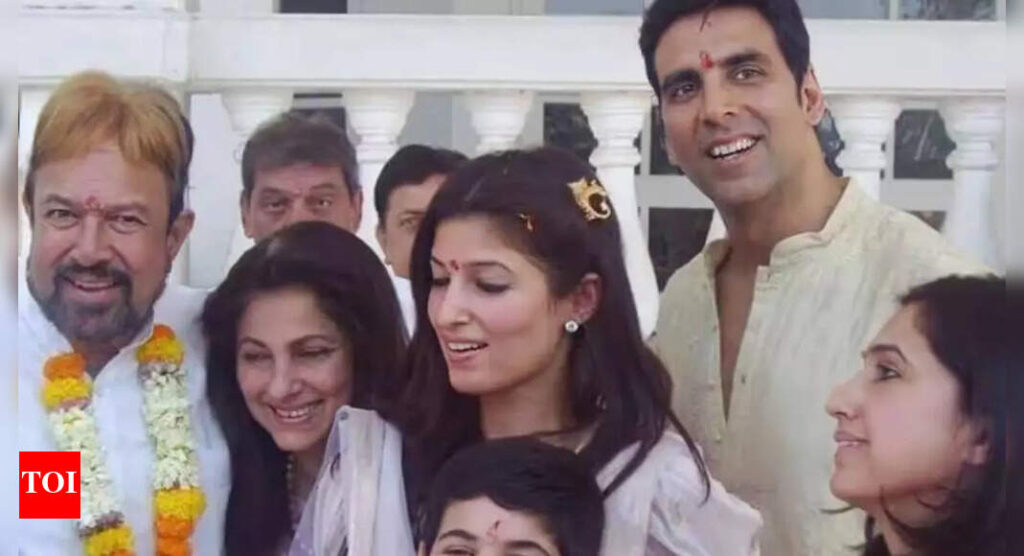 Twinkle Khanna admits she wasn’t keen to work with Akshay Kumar but did it for Rajesh Khanna; Akshay says she checked his DNA before marriage |