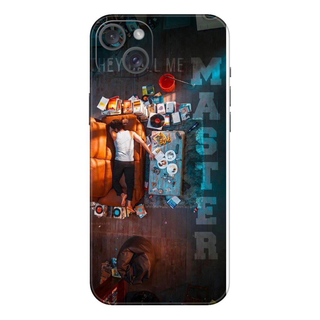 WRAP CRAFT Mobile Skin Sticker Compatible with Apple iPhone 15 Plus Skin Not Back Cover, Camera & Back Protector Mobile Skin Wrap; Apple 15 PLUS-KE-184