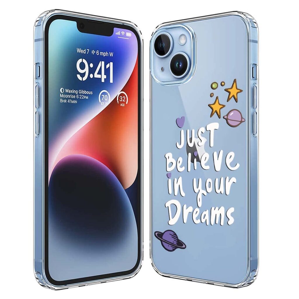 Fashionury Designer Printed Soft Silicone Back Case Cover for Apple iPhone 14 Plus Back Cover for Apple iPhone 14 Plus -D3060