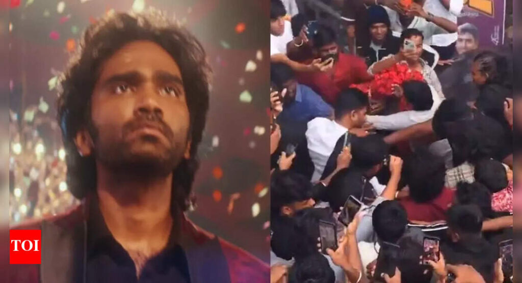 'Dude': Pradeep Ranganathan proves his fan power; watches FDFS with fans in Chennai | Tamil Movie News