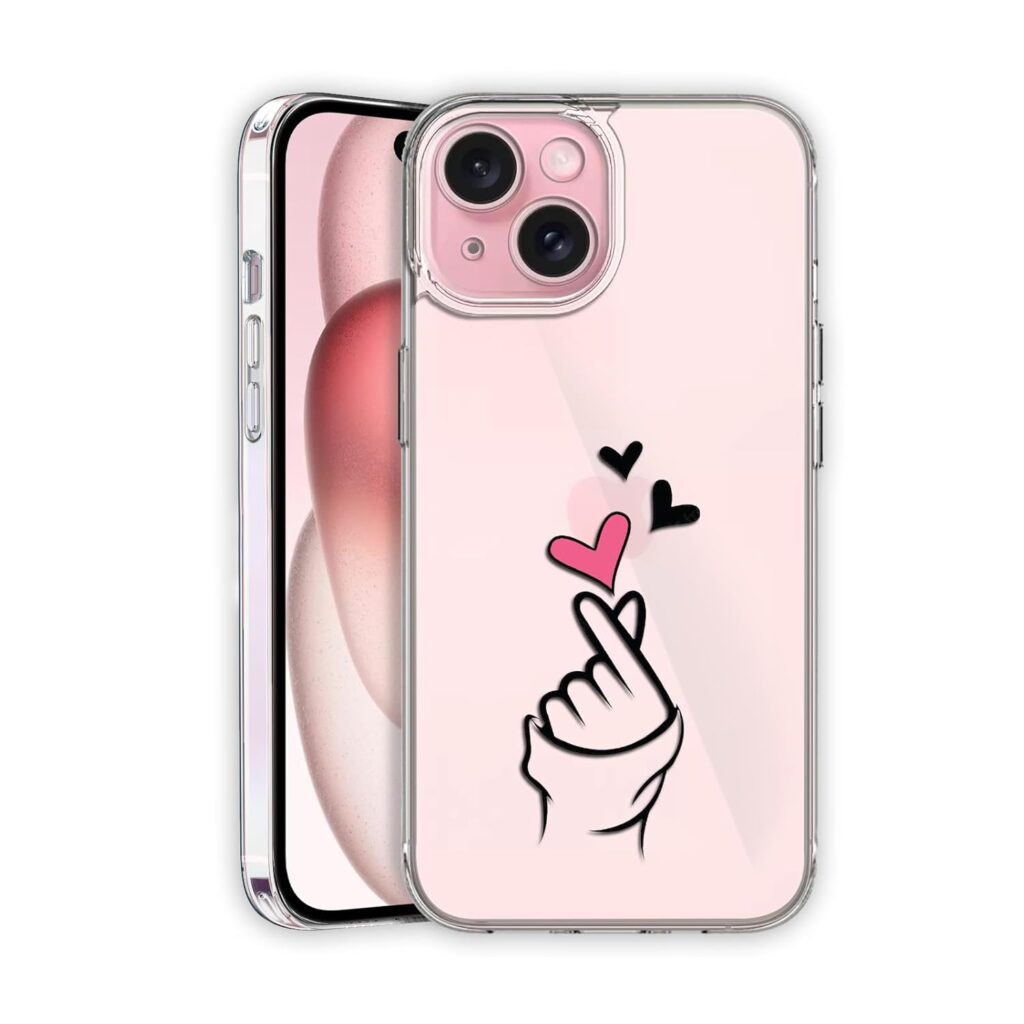 Amazon Brand - Solimo UV Printed Soft Flexible Transparent Back Cover for Apple iPhone 15 Plus - D1124