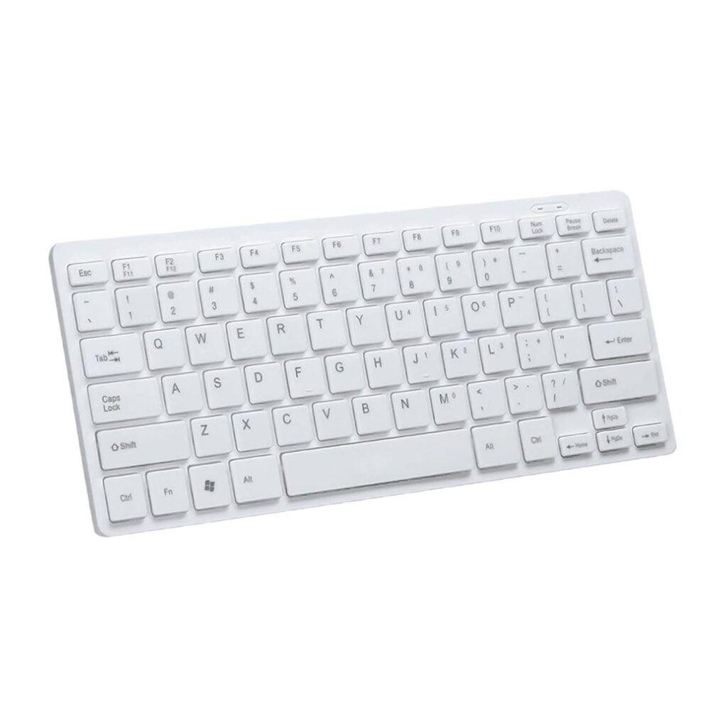 GUDMART® USB Wired Keyboard Portable Small 78 Keys K1000 Computer Keyboard Compatible with Laptop