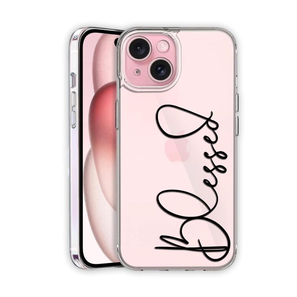 Amazon Brand - Solimo UV Printed Soft Flexible Transparent Back Cover for Apple iPhone 15 - D1213